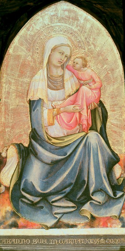 Madonna and Child by Lorenzo Monaco